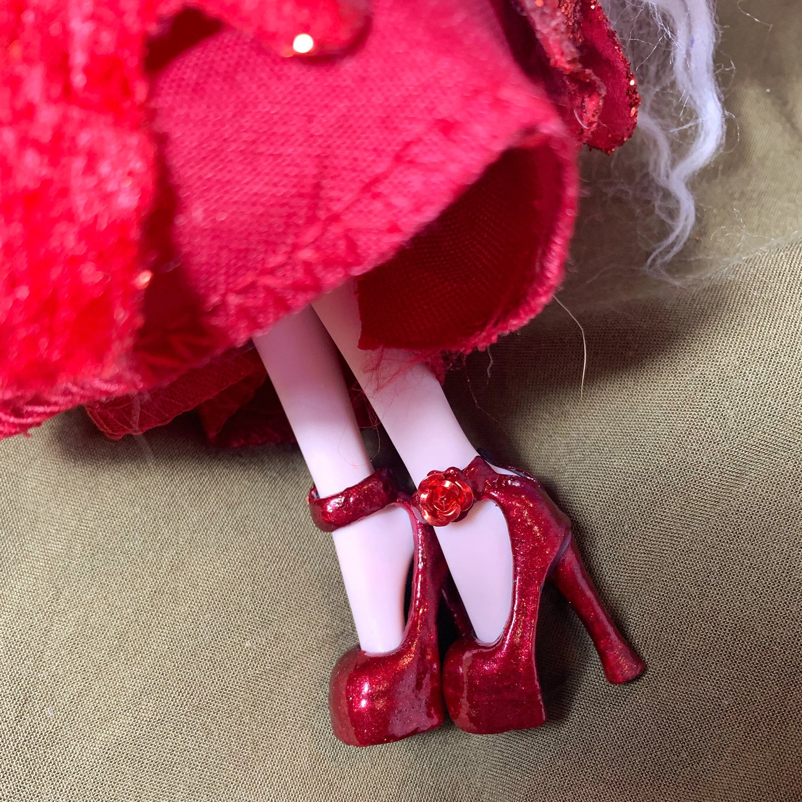 Monster High Doll Red Princess Custom Monster High Etsy