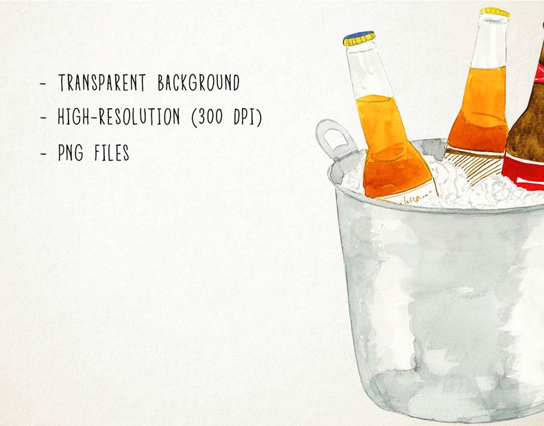 Puede incluir: Tres botellas de vidrio de cerveza en un cubo plateado lleno de hielo. Las botellas est&aacute;n parcialmente sumergidas en el hielo. El cubo tiene un asa en el lateral.