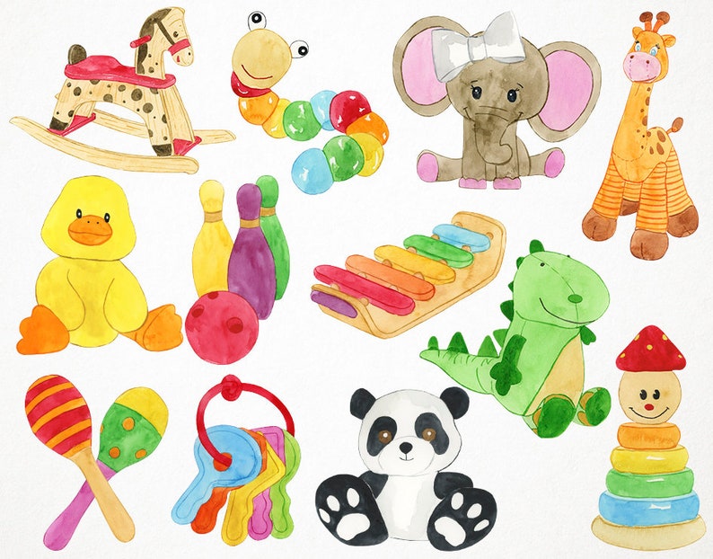 Puede incluir: Una colecci&oacute;n de juguetes de peluche coloridos para beb&eacute;s y ni&ntilde;os peque&ntilde;os, que incluye un caballo de balanc&iacute;n, una oruga, una jirafa, un pato, un panda, un dinosaurio, un xil&oacute;fono, bolos, un juguete apilable y un sonajero.
