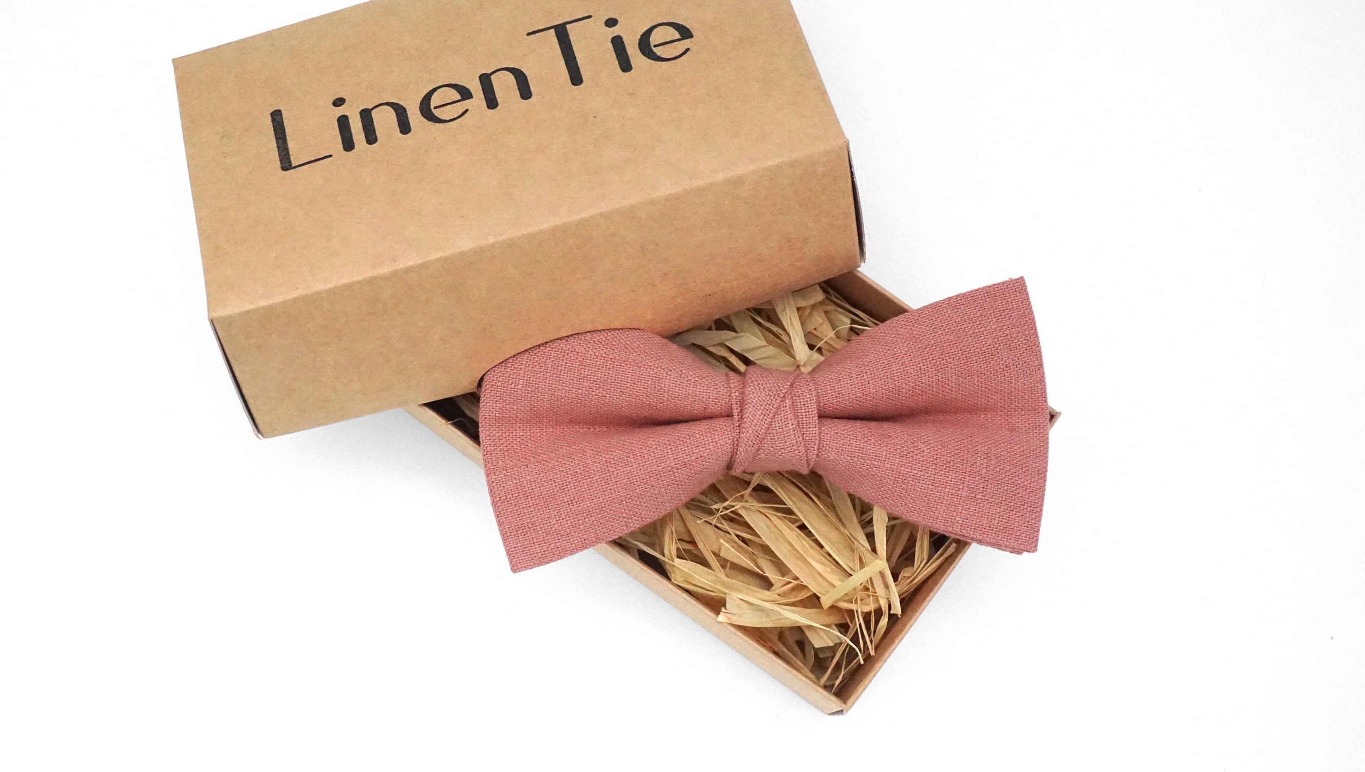 Bow Tie Adjustable Pre tied Bow ties with Box for Men Kids Boy