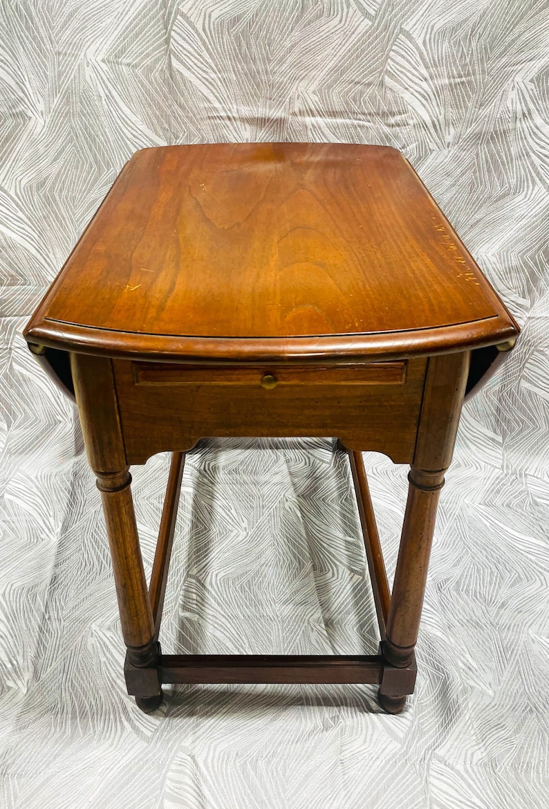 Hekman Furniture Co. Lexington Drop Leaf End Table Etsy