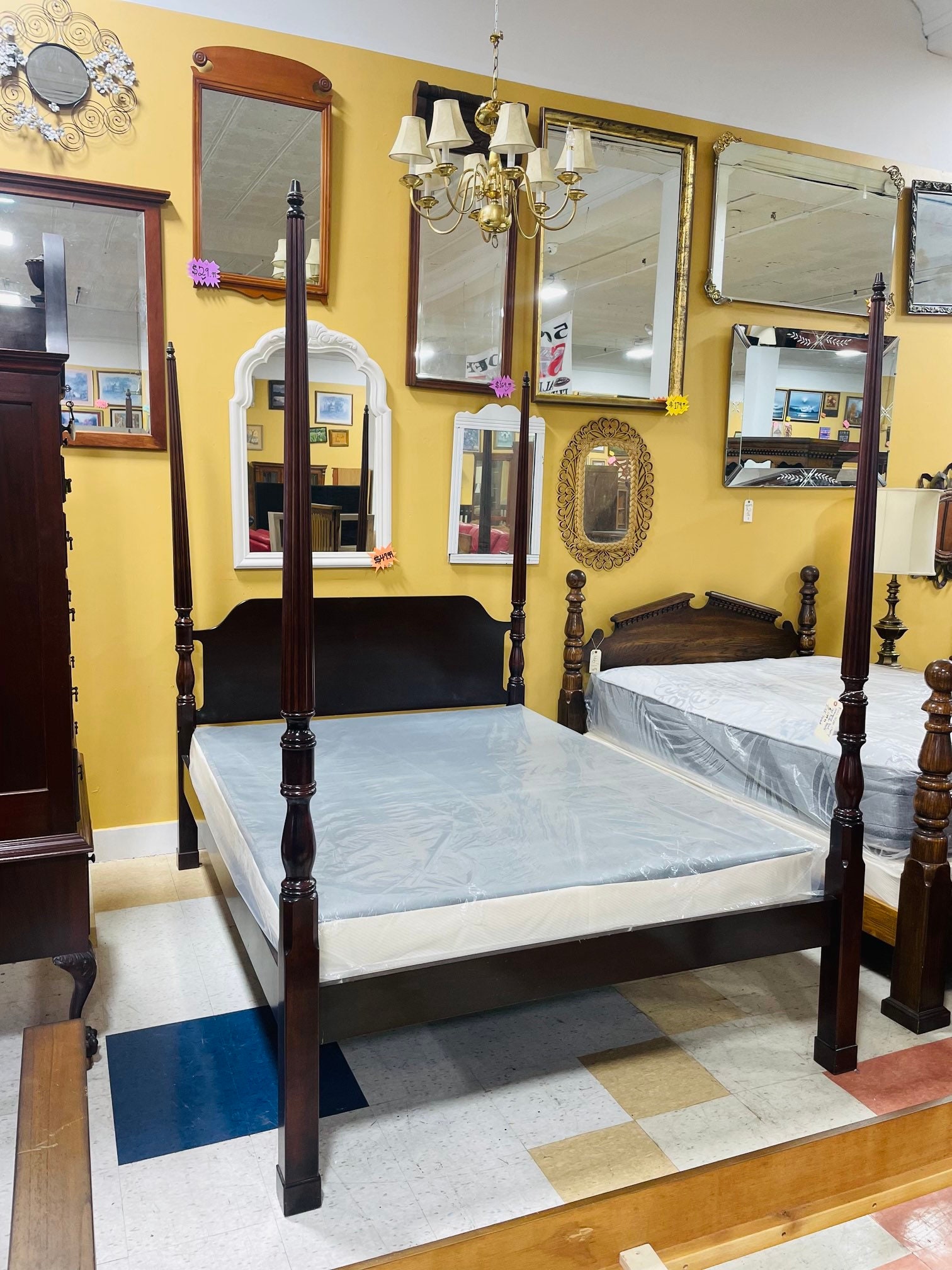 Bombay Four Poster Bed Etsy