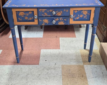 Restored Bohemian Style Accent/Console Table SHIPPING NOT INCLUDED