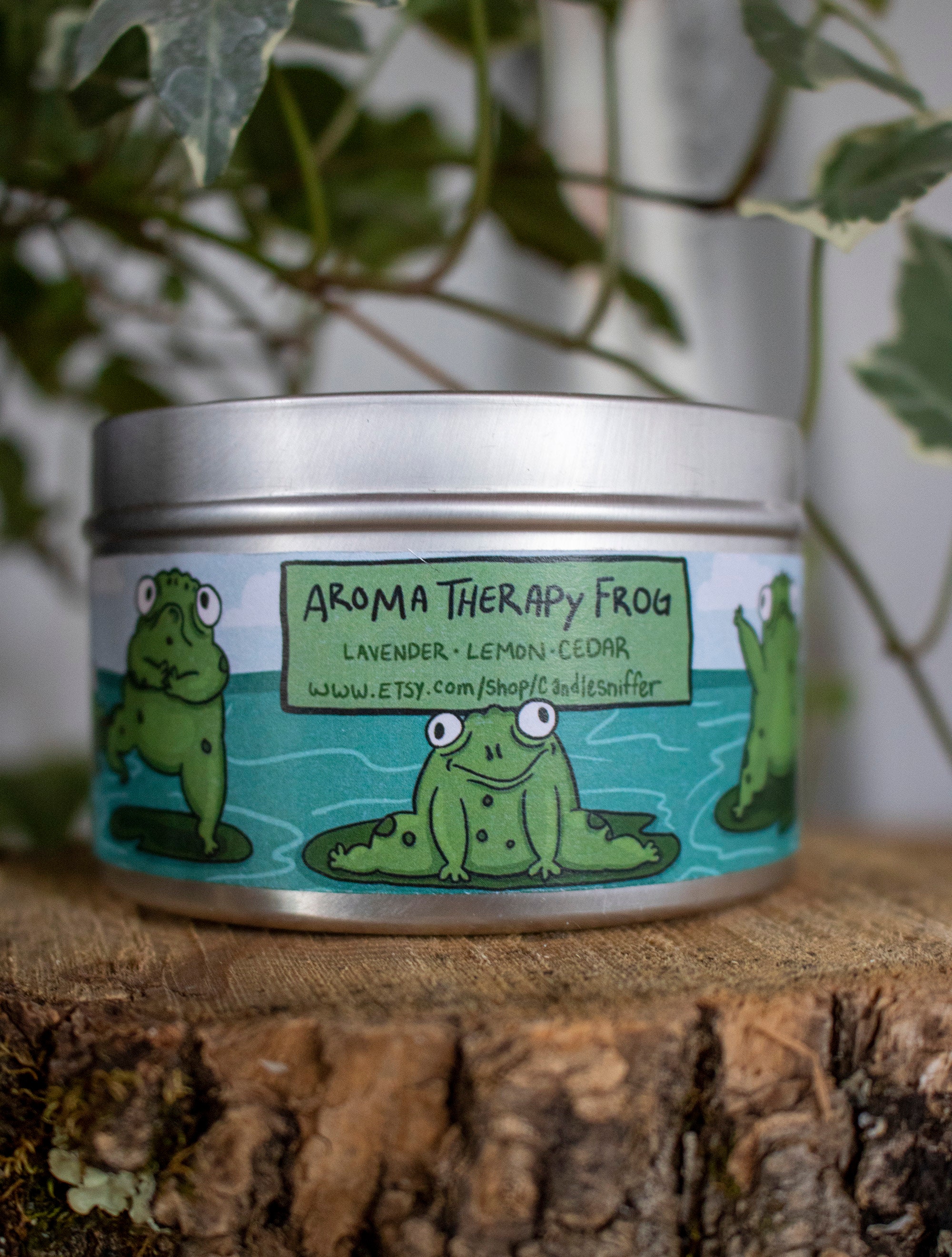 Frog Gel Candle, Aromatherapy Candles, Jelly Wax Candle, Scented