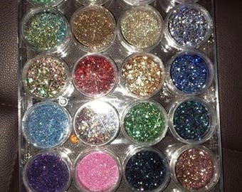 5 individual glitters for 30