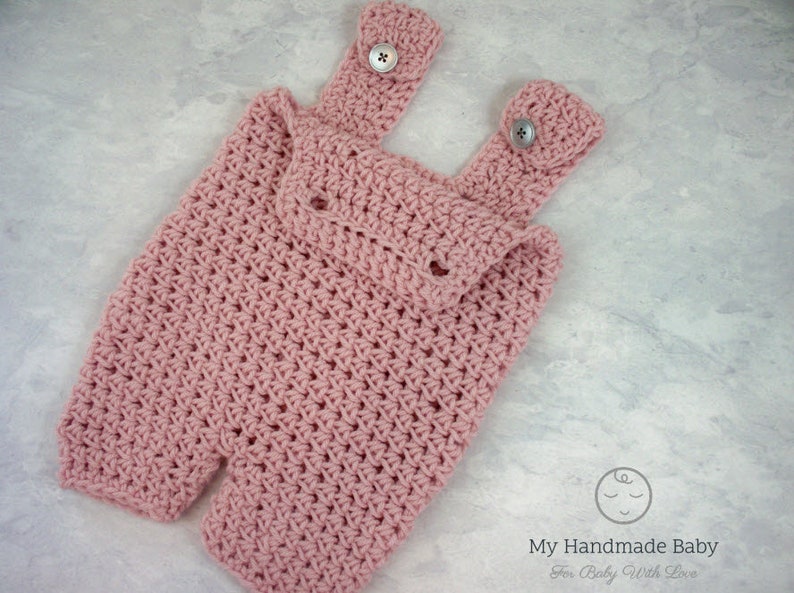 Crochet Pattern Baby Romper Baby Overalls Crochet Pattern Baby Jumper