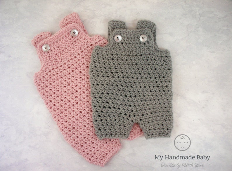 Crochet Pattern Baby Romper Baby Overalls Crochet Pattern Baby Jumper