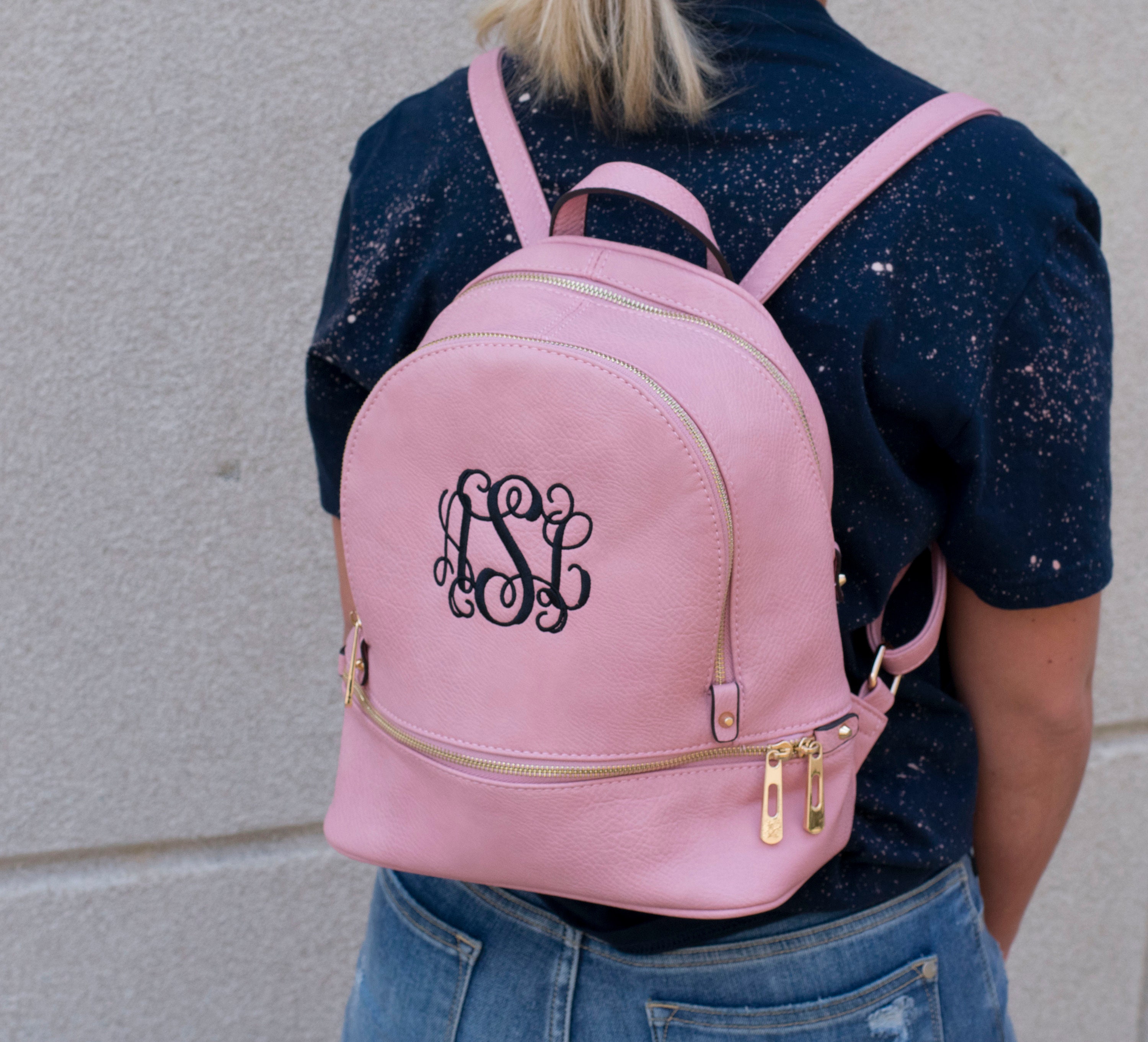 etsy monogram backpack