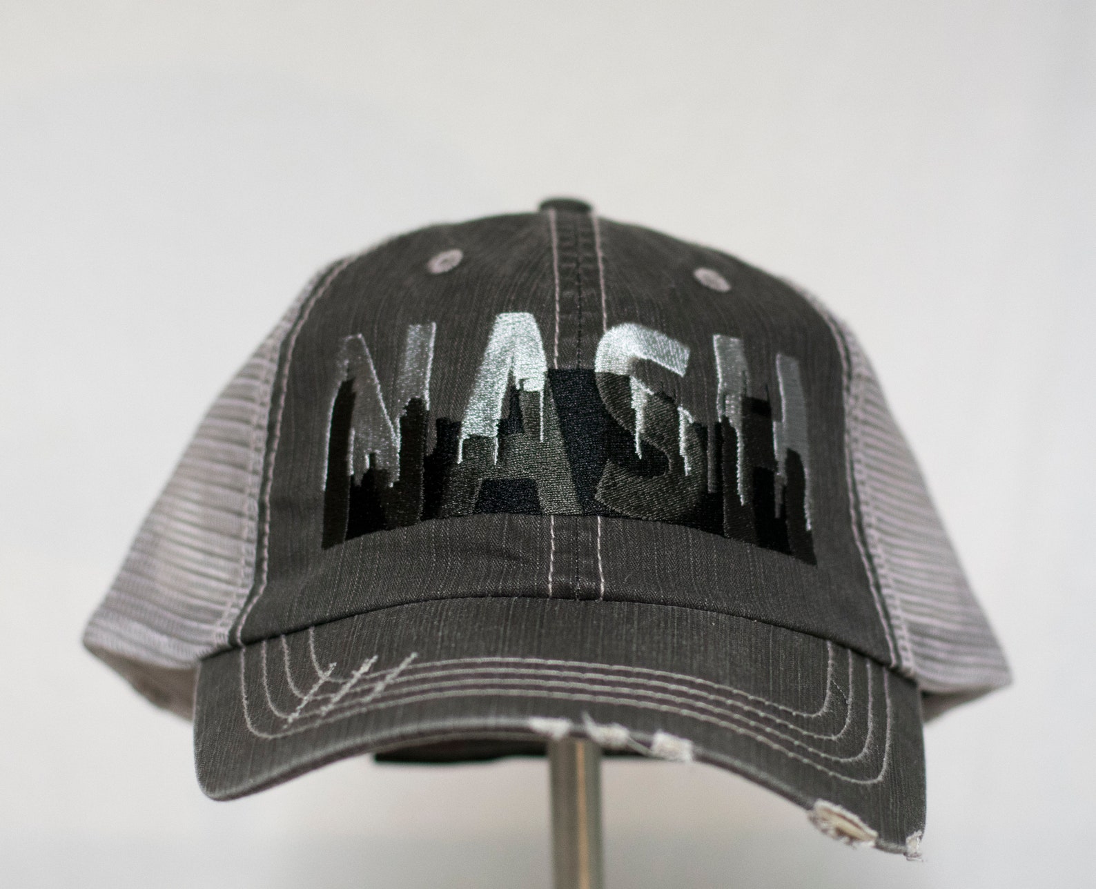 NASH Hat Custom Nashville Cap Tennessee Trucker Hat Etsy
