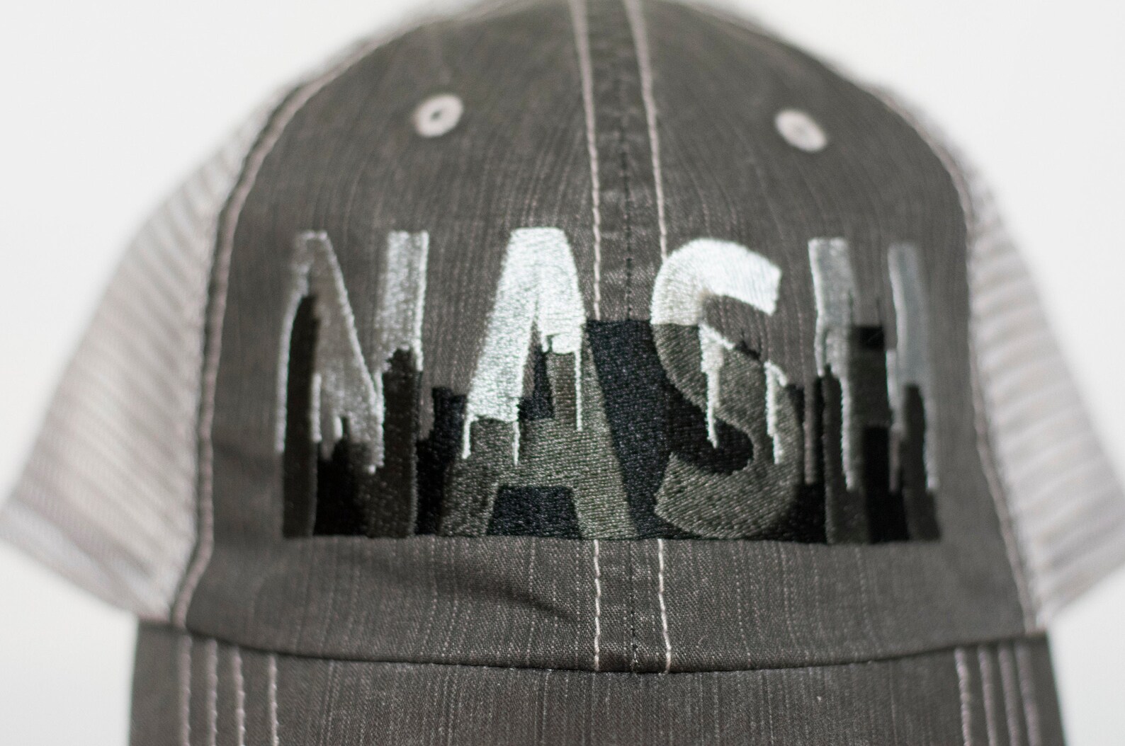 NASH Hat Custom Nashville Cap Tennessee Trucker Hat Etsy