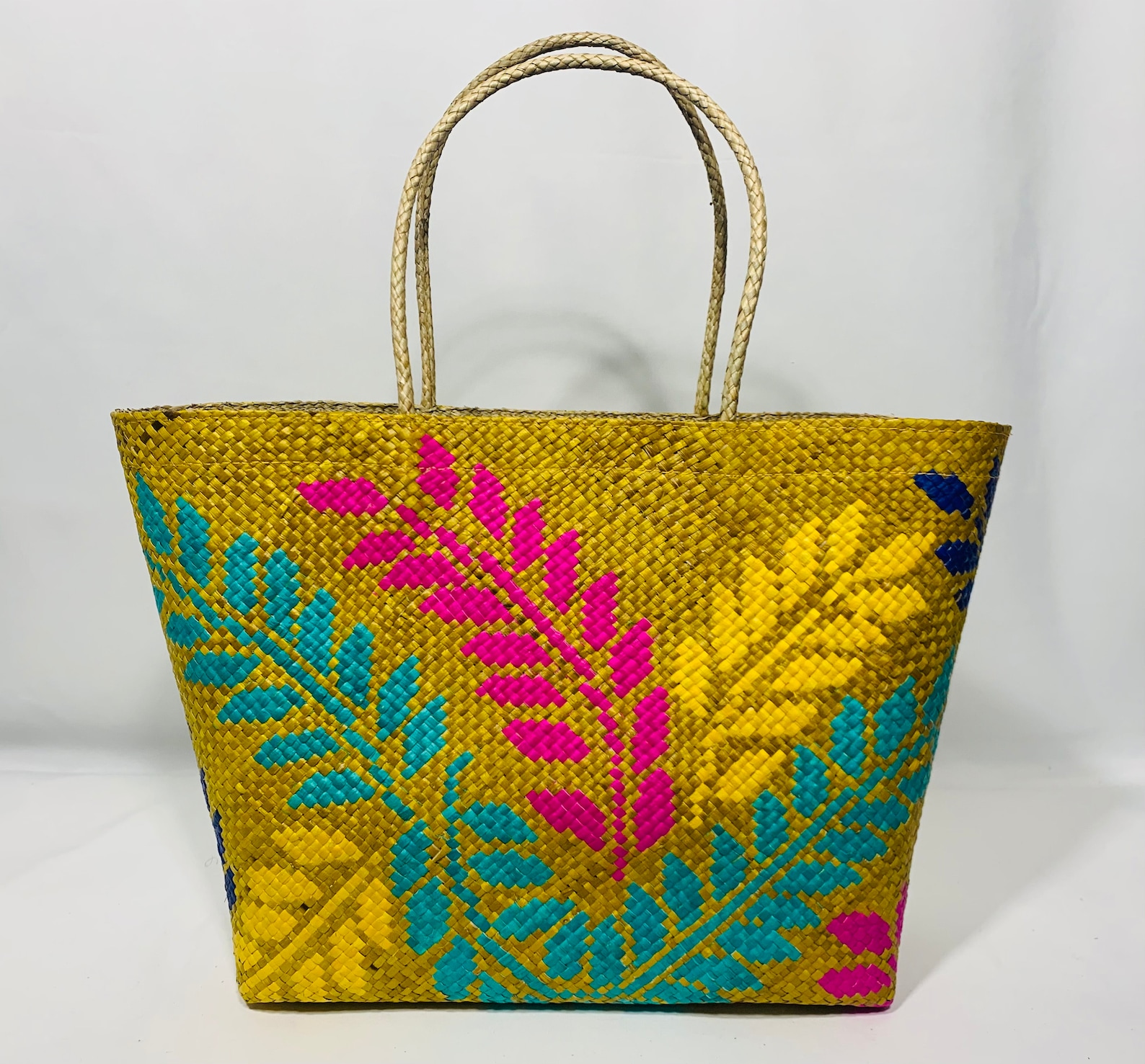 Handwoven Floral Bag, Handwoven Banig Bag, Philippines Etsy