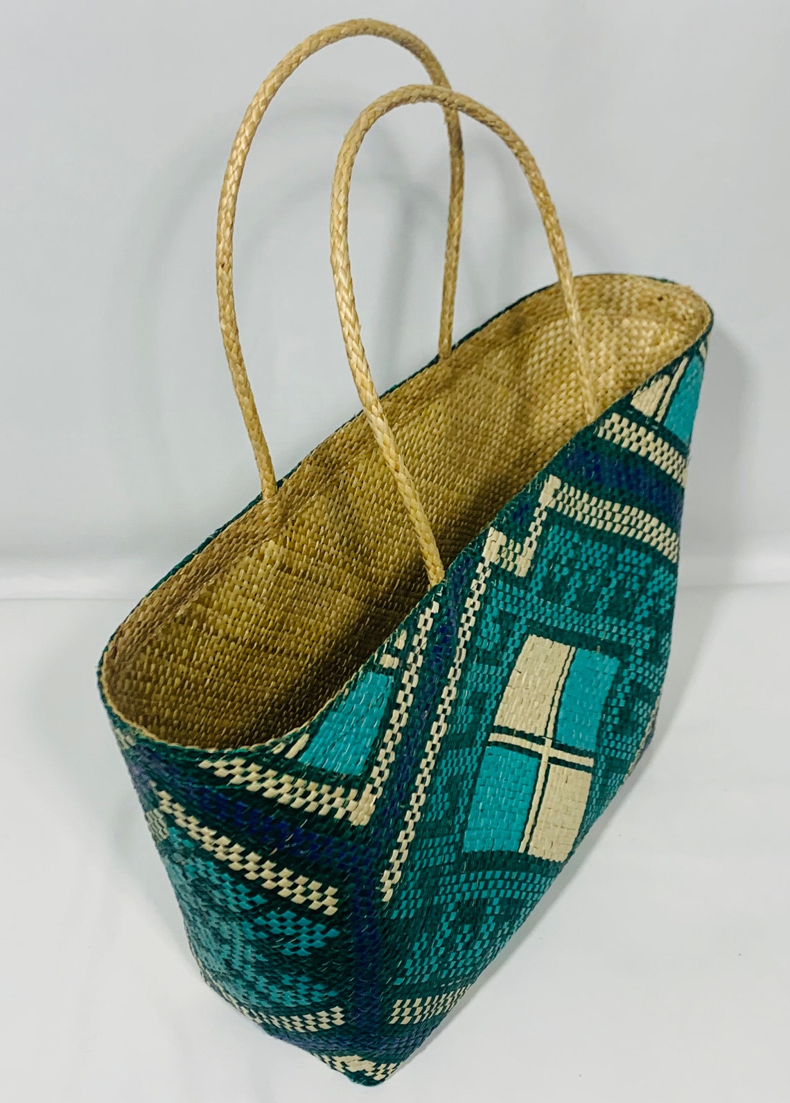Handwoven Ticog Bag and Clutch Bag Set Handwoven Banig Bag Etsy