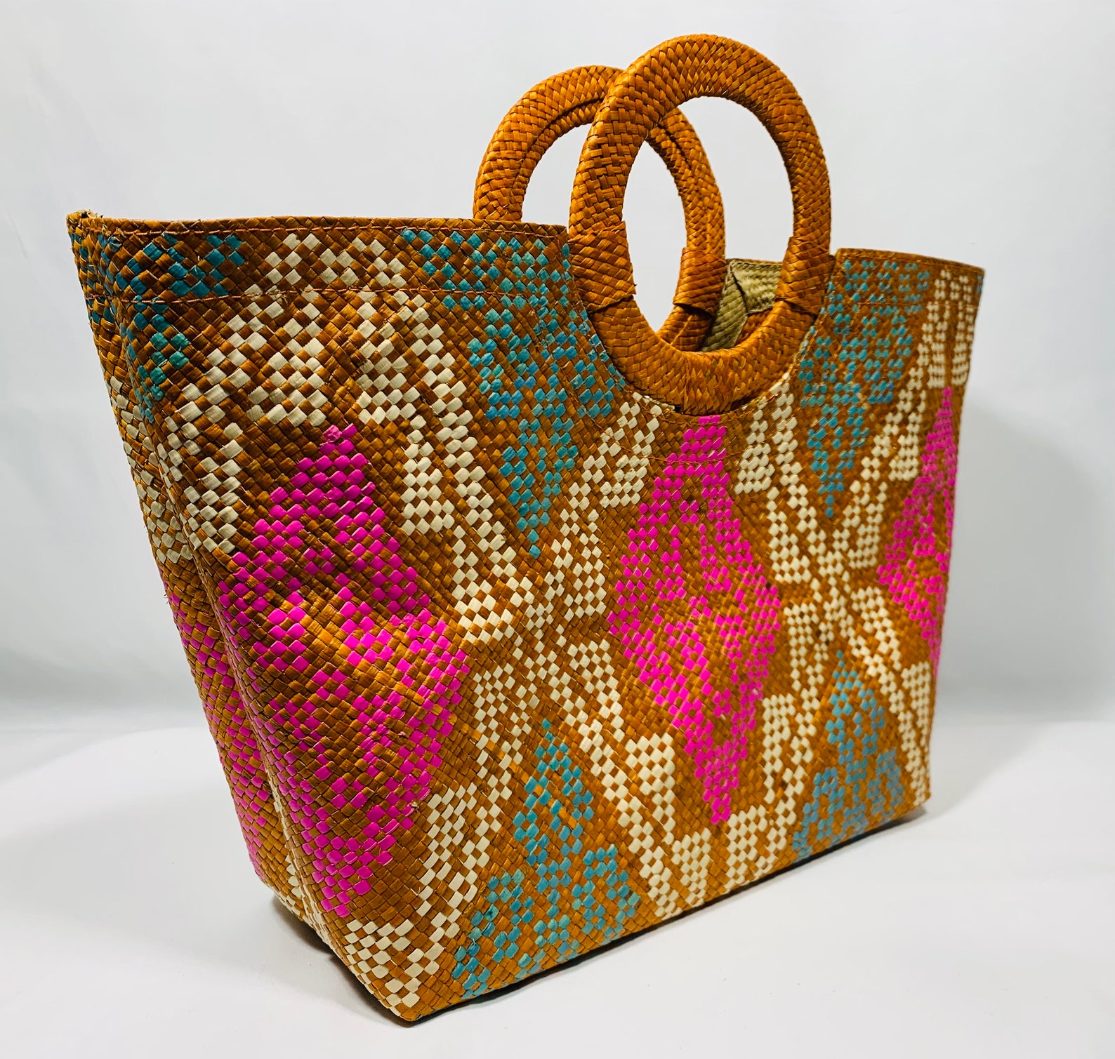 Handwoven Ticog Bag, Handwoven Banig Bag, Philippines Etsy