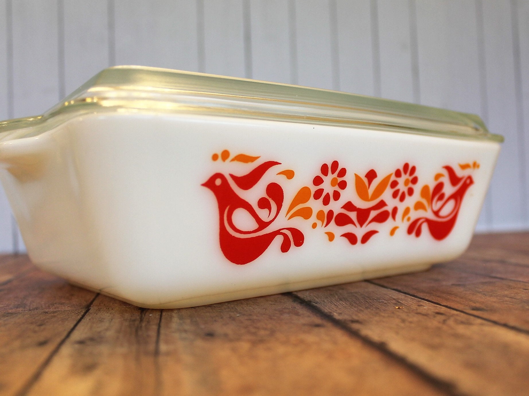 Vintage Pyrex FRIENDSHIP Refrigerator Dish 503 with Lid Vintage Pyrex FRIENDSHIP Refrigerator Dish 503 with Lid