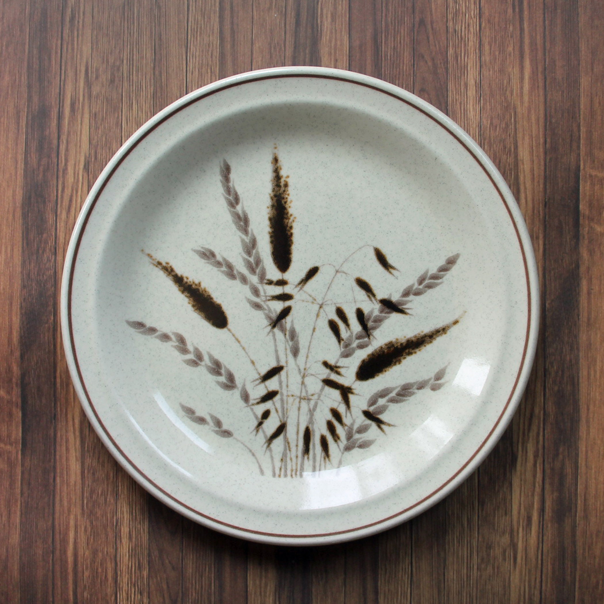 Vintage Nikko Ceramics LEAWOOD Dinner and Salad Plates Set of 4 White