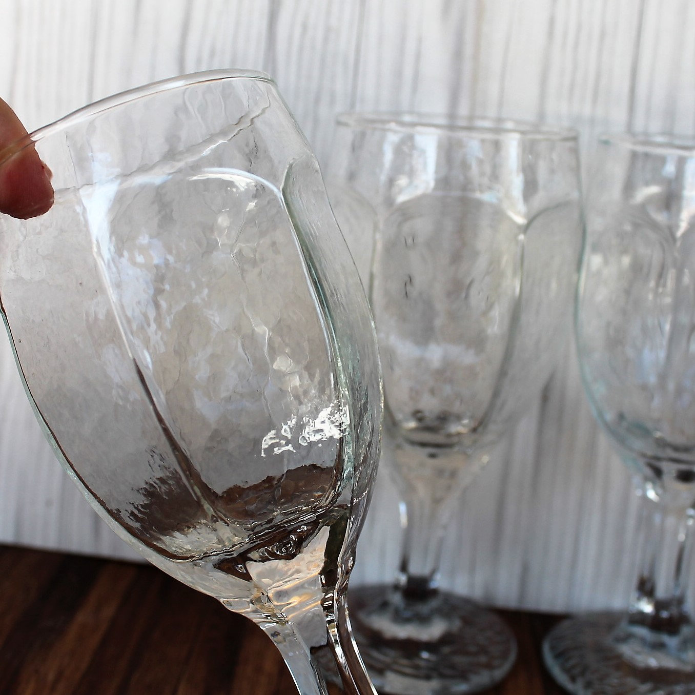 libbey chivalry wine glasses