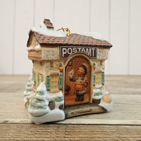 Vintage MJ Hummel Christmas Mail Ornament 1999 Bradford Edition