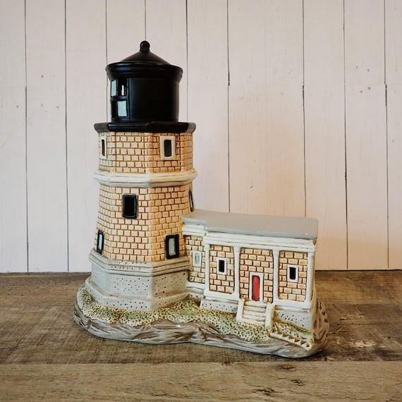 Vintage Lefton Split Rock Lighthouse Full Size Historic Great Lakes Lighthouses Series George Z. Lefton