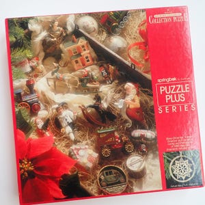 Vintage Springbok Hallmark Keepsake Ornament Collection Puzzle 500 Piece Jigsaw Puzzle
