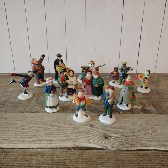 Vintage Dept. 56 Heritage Village Collection Accessory People Set of 12