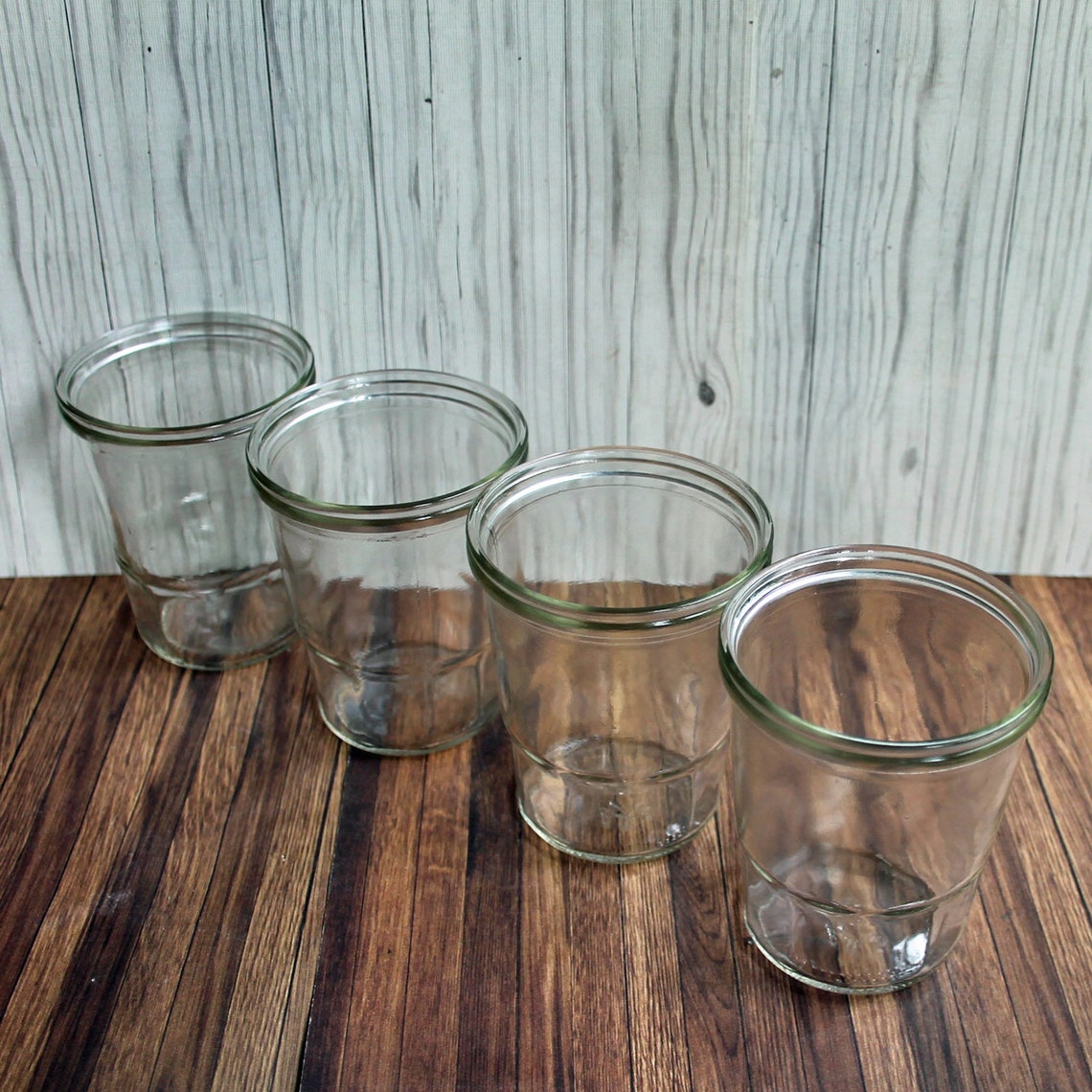 Vintage BALL Jelly Jar Juice Glasses Small Tumblers Set of 4 Etsy
