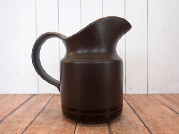 Vintage Pflatzgraff MIDNIGHT SUN Creamer Black Modern Style