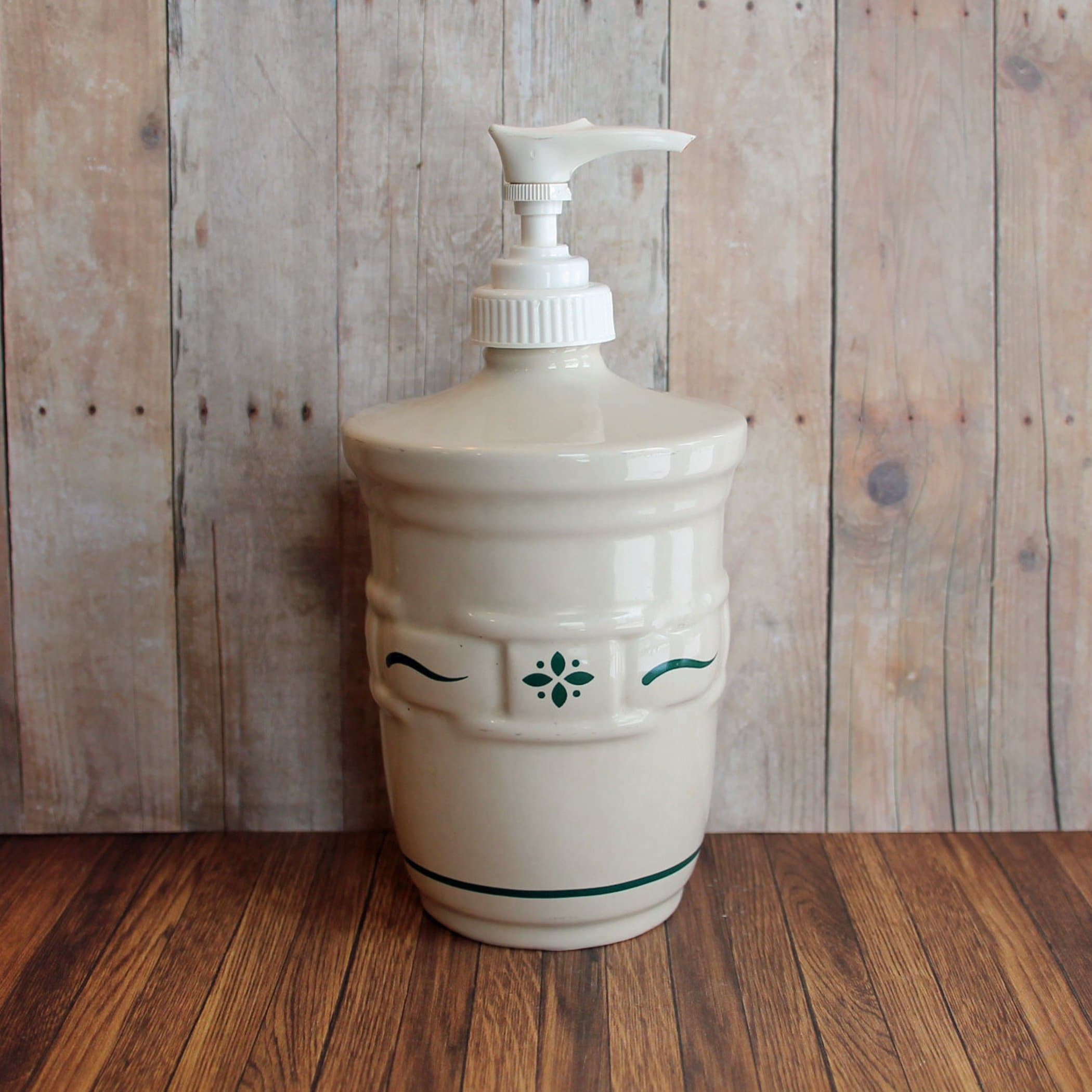 Vintage Longaberger Pottery Woven Tradition Heritage Green or Red