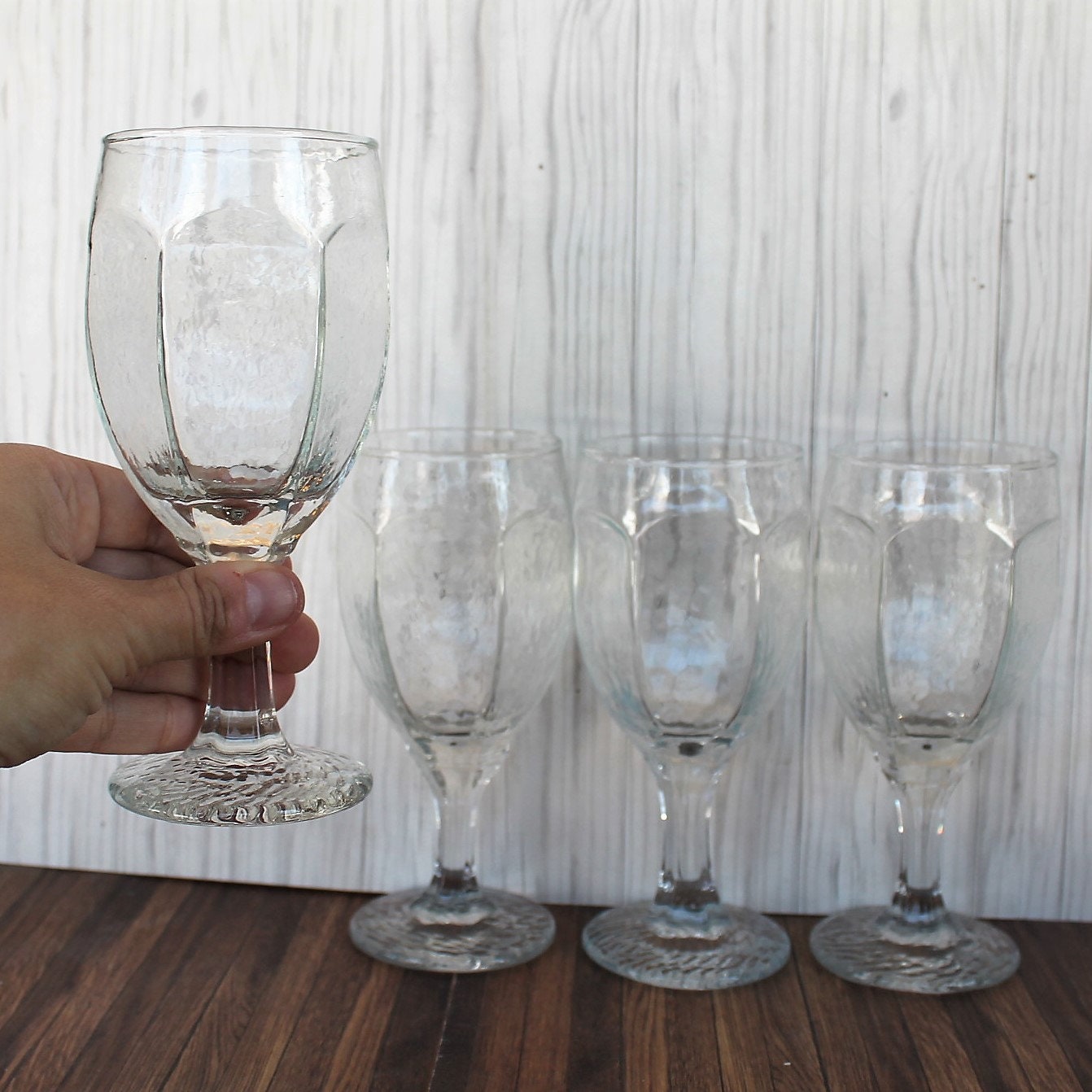 libbey chivalry wine glasses