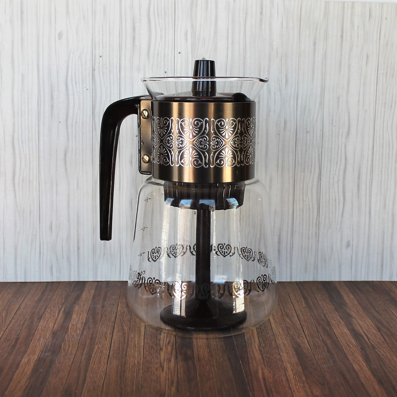 Vintage Cory Stovetop Vacuum Percolator Glass Coffee Pot Carafe