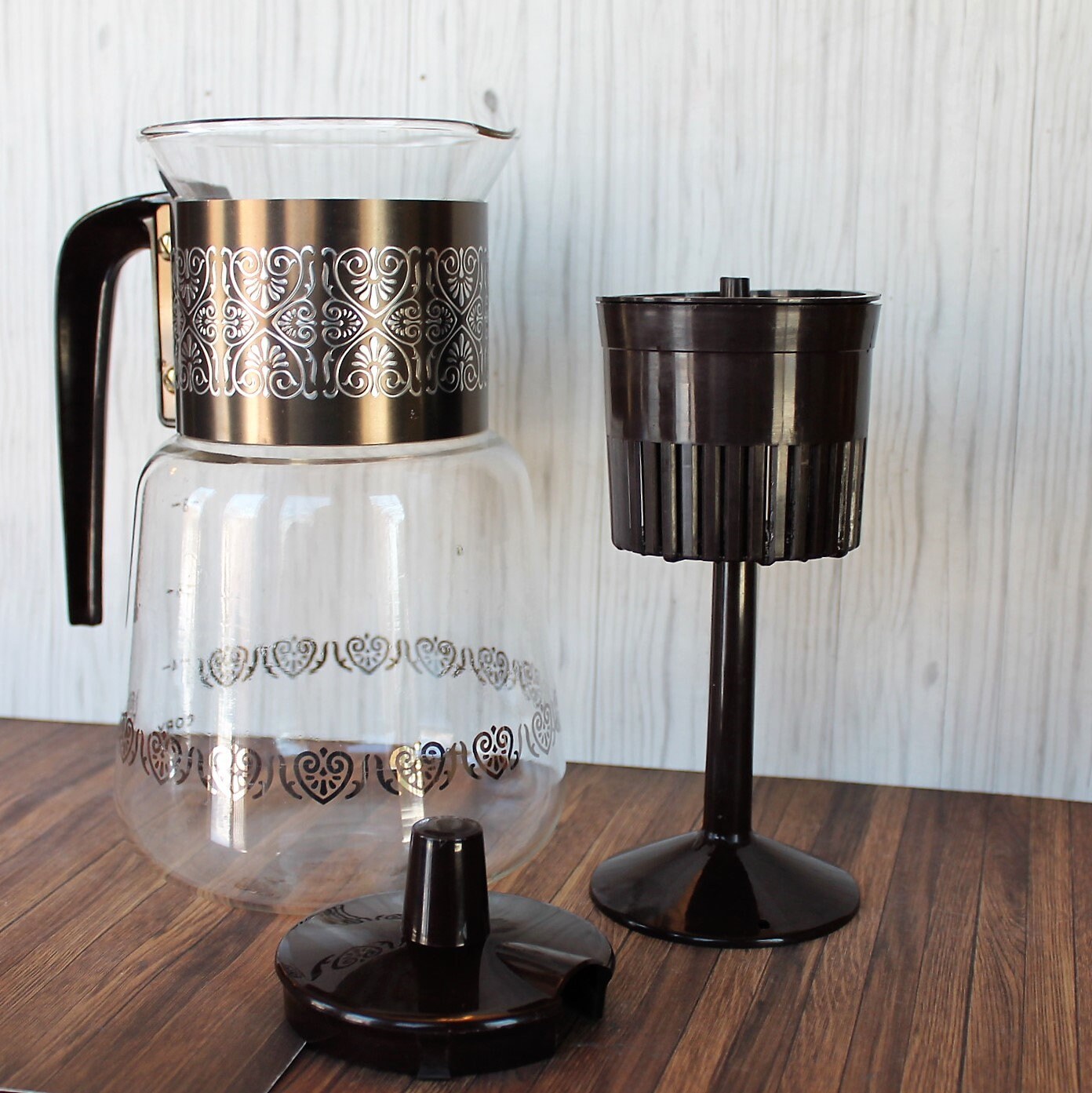 Vintage Cory Stovetop Vacuum Percolator Glass Coffee Pot Carafe