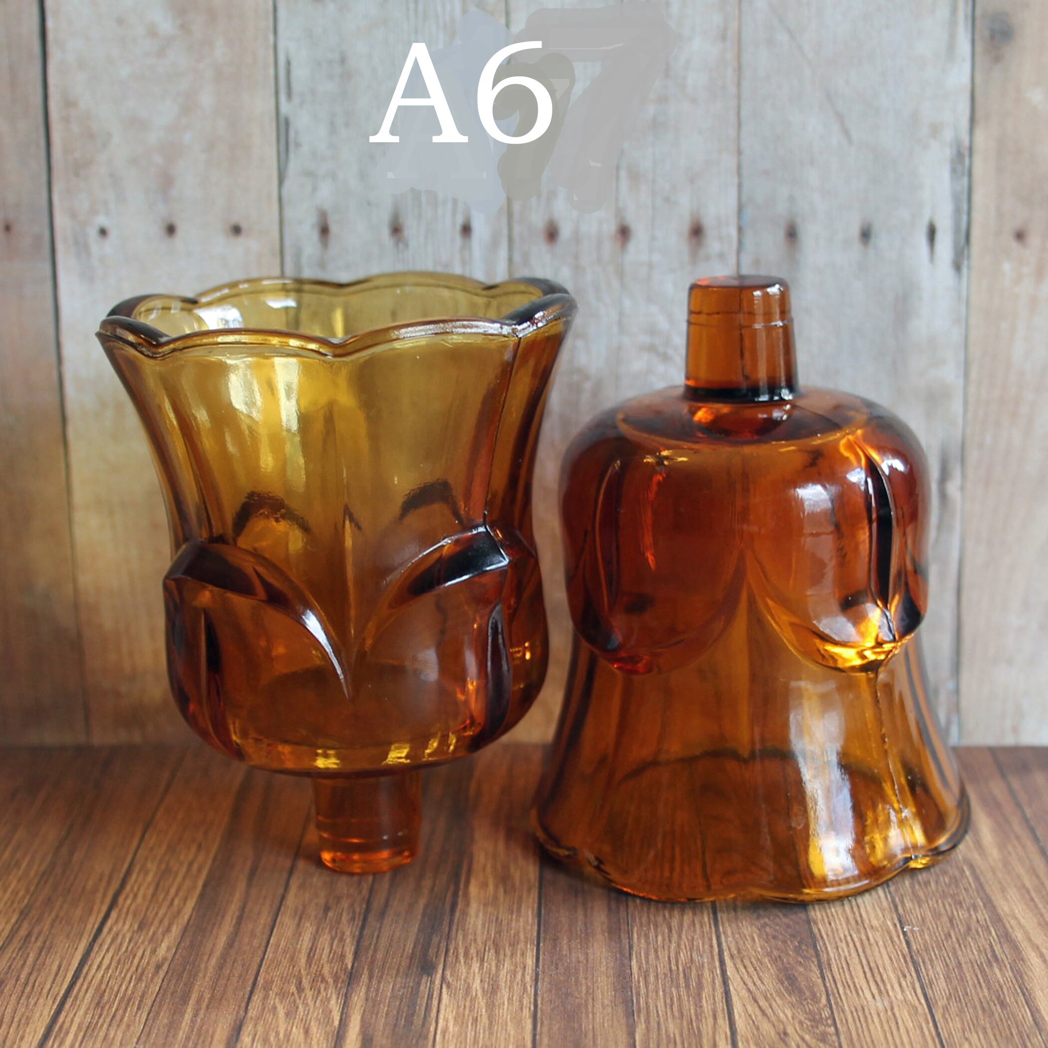 Vintage Colored Glass Votive Cups PAIRS YOU CHOOSE ...