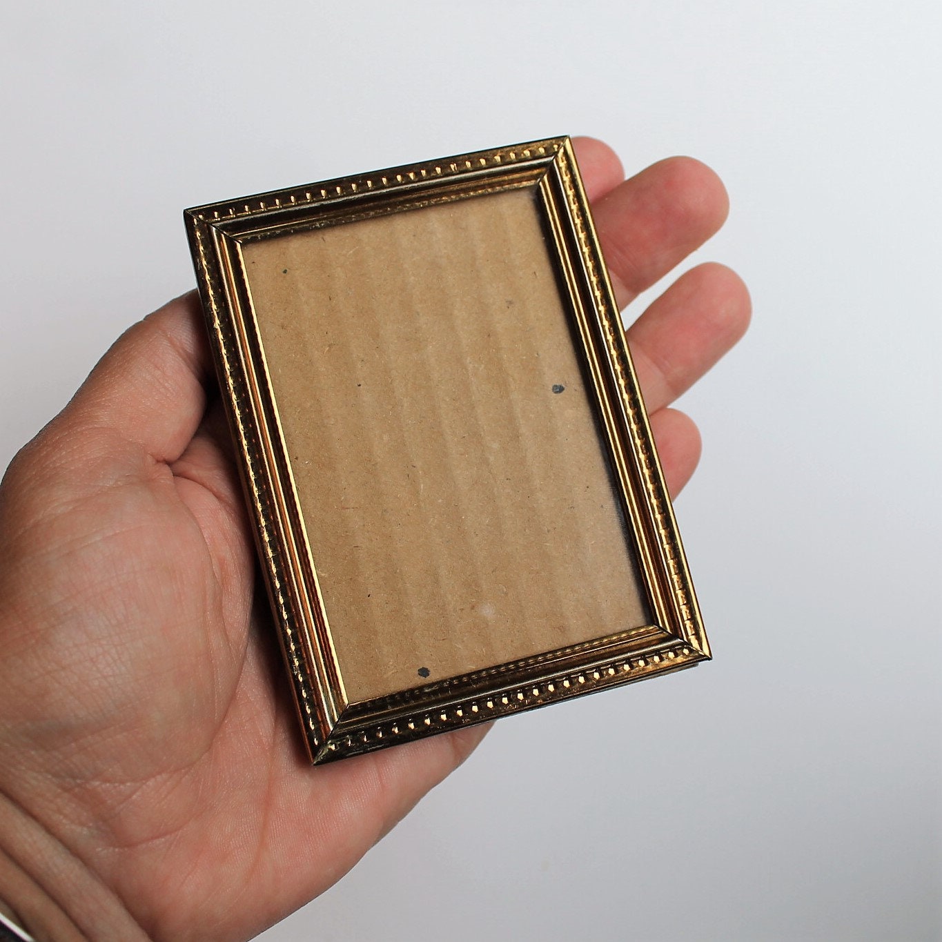 RESERVED Vintage Brass Frame 2x3 Single Frame