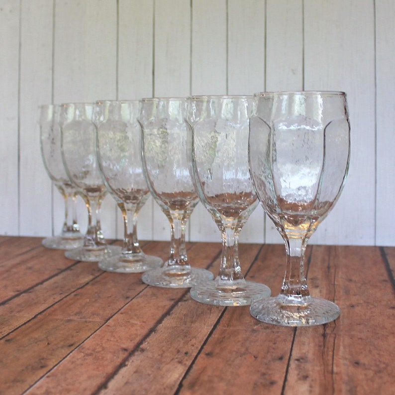 libbey chivalry wine glasses