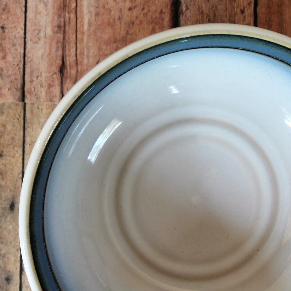 Vintage Noritake Stoneware SORCERER Cereal Bowl Set of 5 White