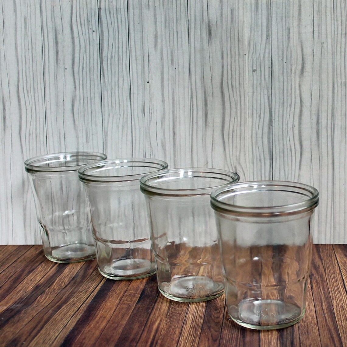 Vintage BALL Jelly Jar Juice Glasses Small Tumblers Set of 4 Etsy