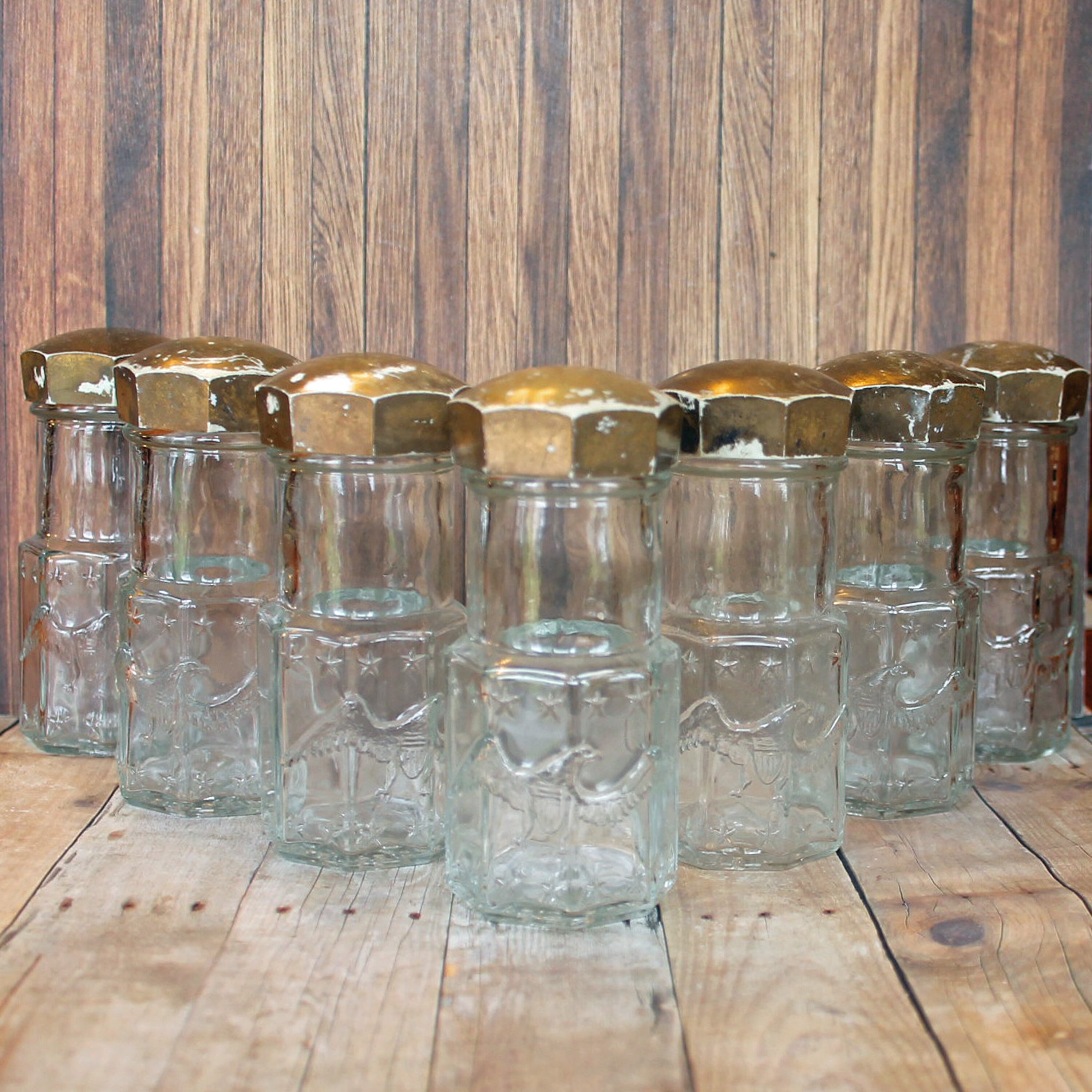 Spice Jars Glass Earlygerty