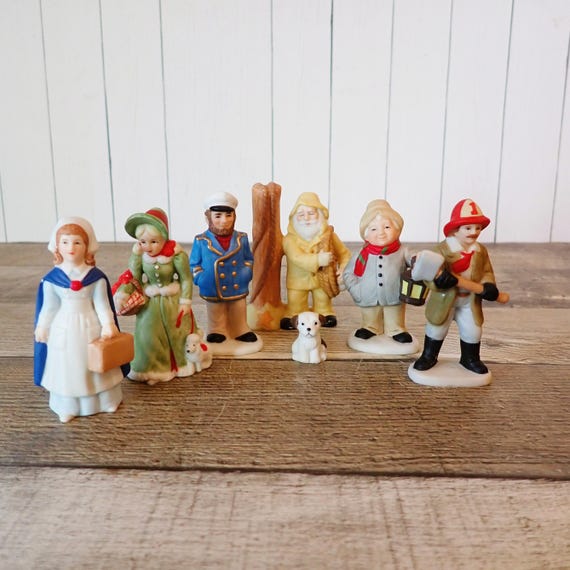 Vintage LEFTON Colonial Village Accessory CHOICE Individual People Accessories Prices Vary