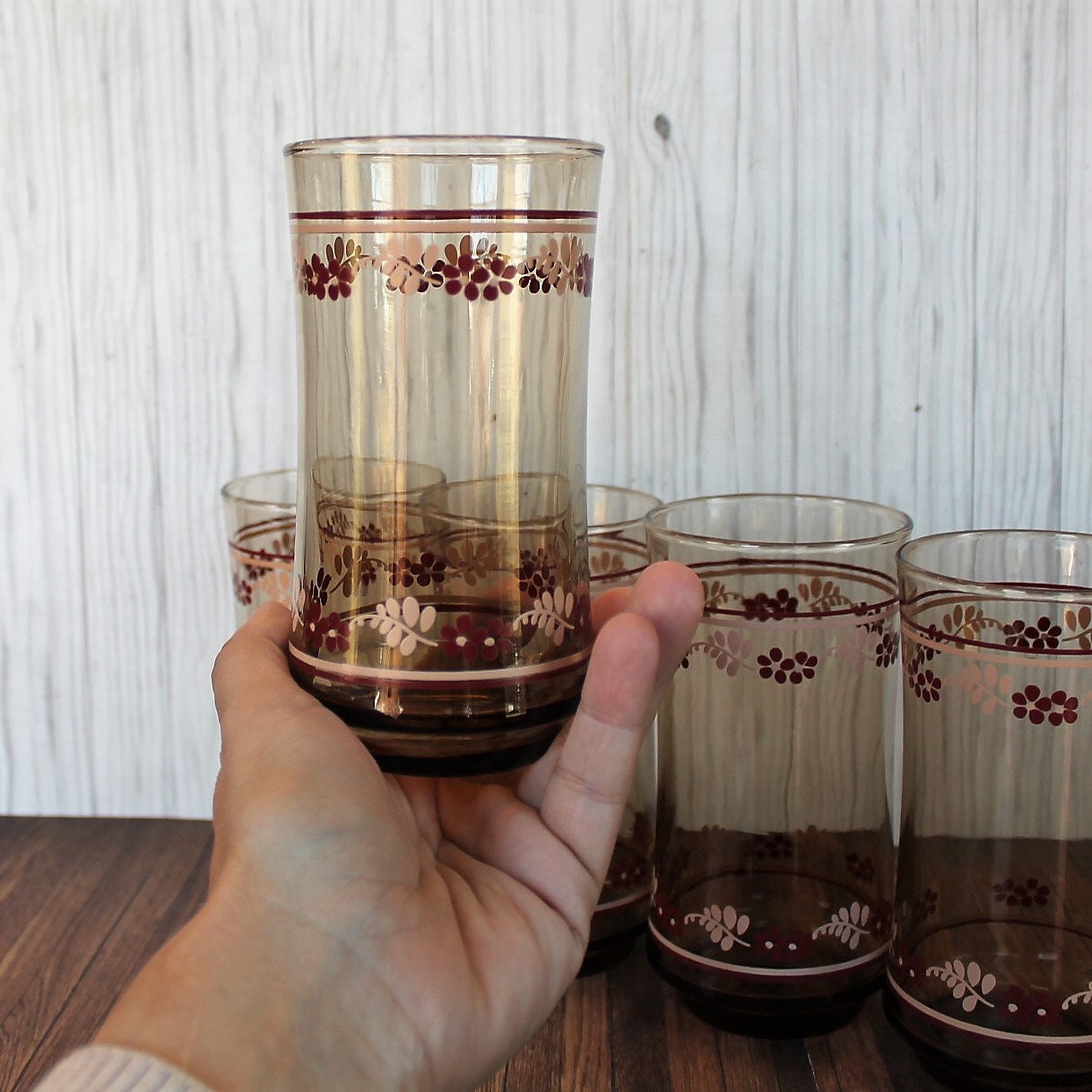 vintage libbey tumblers