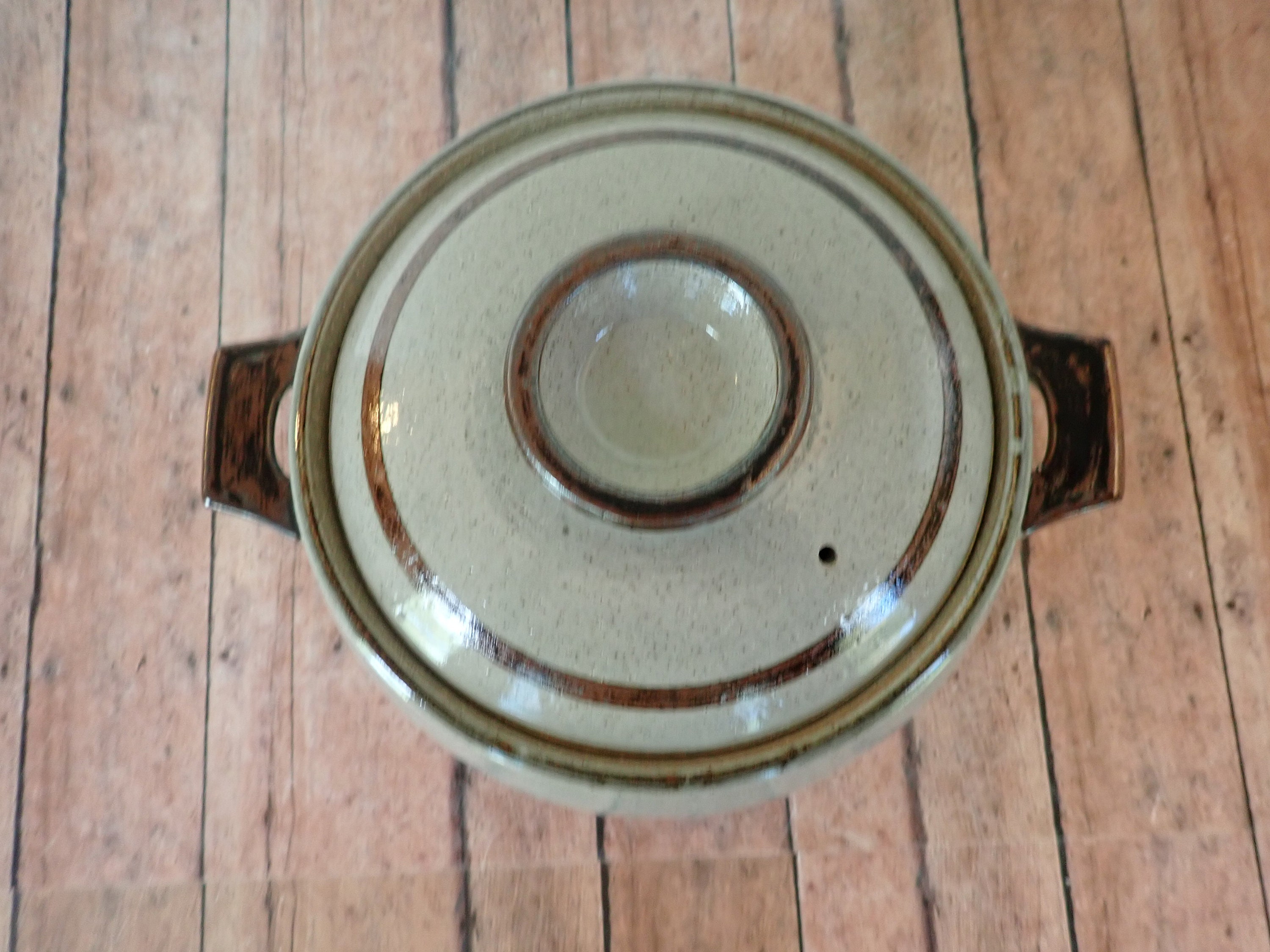 Vintage Otagiri SIERRA Round Stoneware Casserole Dish With Lid Gray vintage-otagiri-sierra-round-stoneware-casserole-dish-with-lid-gray