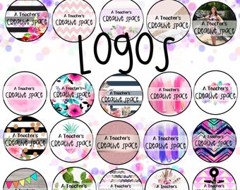 Logo Custom Design | Instagram Logo | Branding Logo | Tpt Logo | Etsy Shop Logo | Personalized Logo
