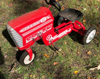 old pedal tractor