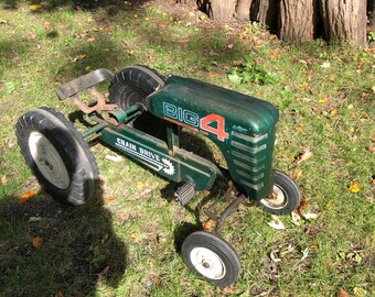old pedal tractor