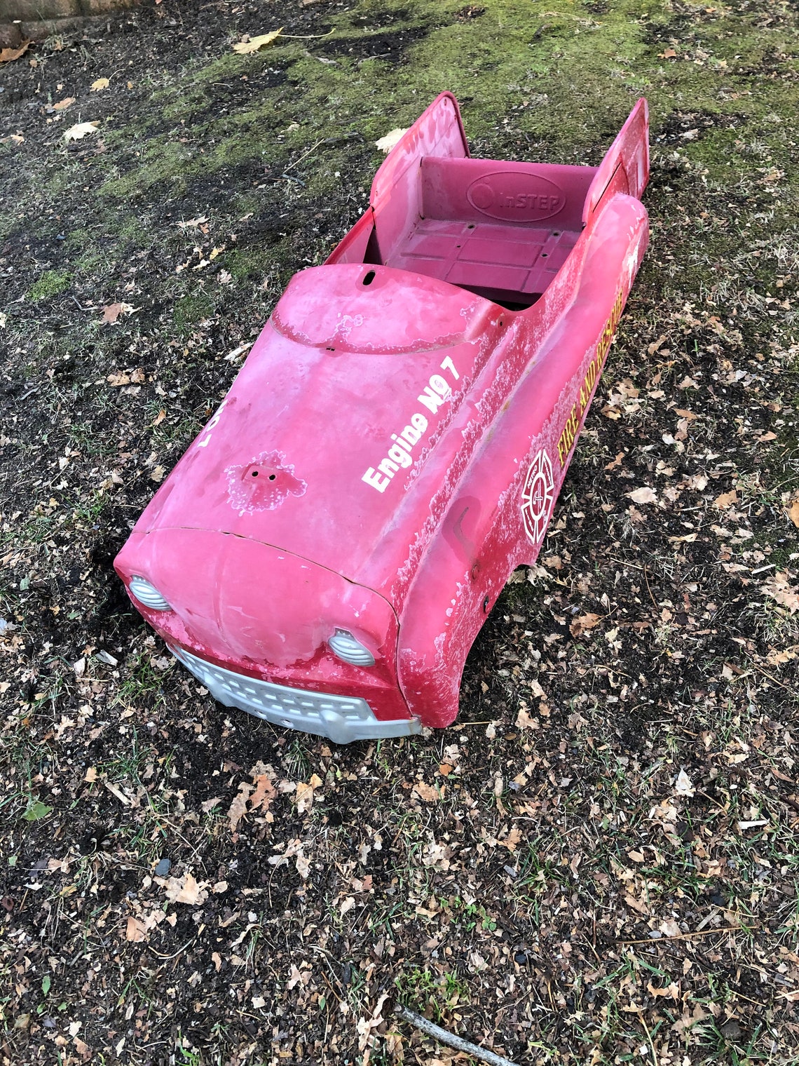 Dipside Full Size FIRETRUCK PEDAL Car Body Shell Nice LK Etsy