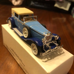 Rare Original Vintage 1930 Model J DUSENBURG Town Car , Brand New in Original Box! L@@K,