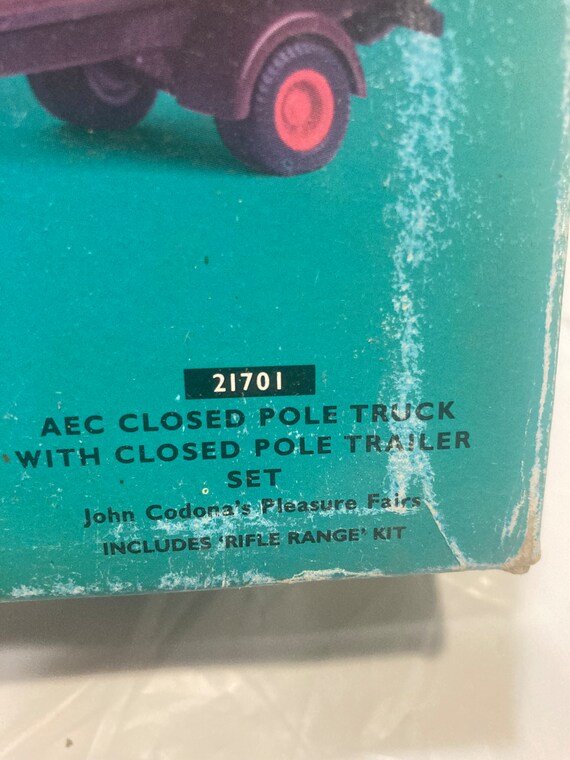 Corgi 21701 a.e.c. pole truck with trailer | Hartleys Auctioneers & Valuers