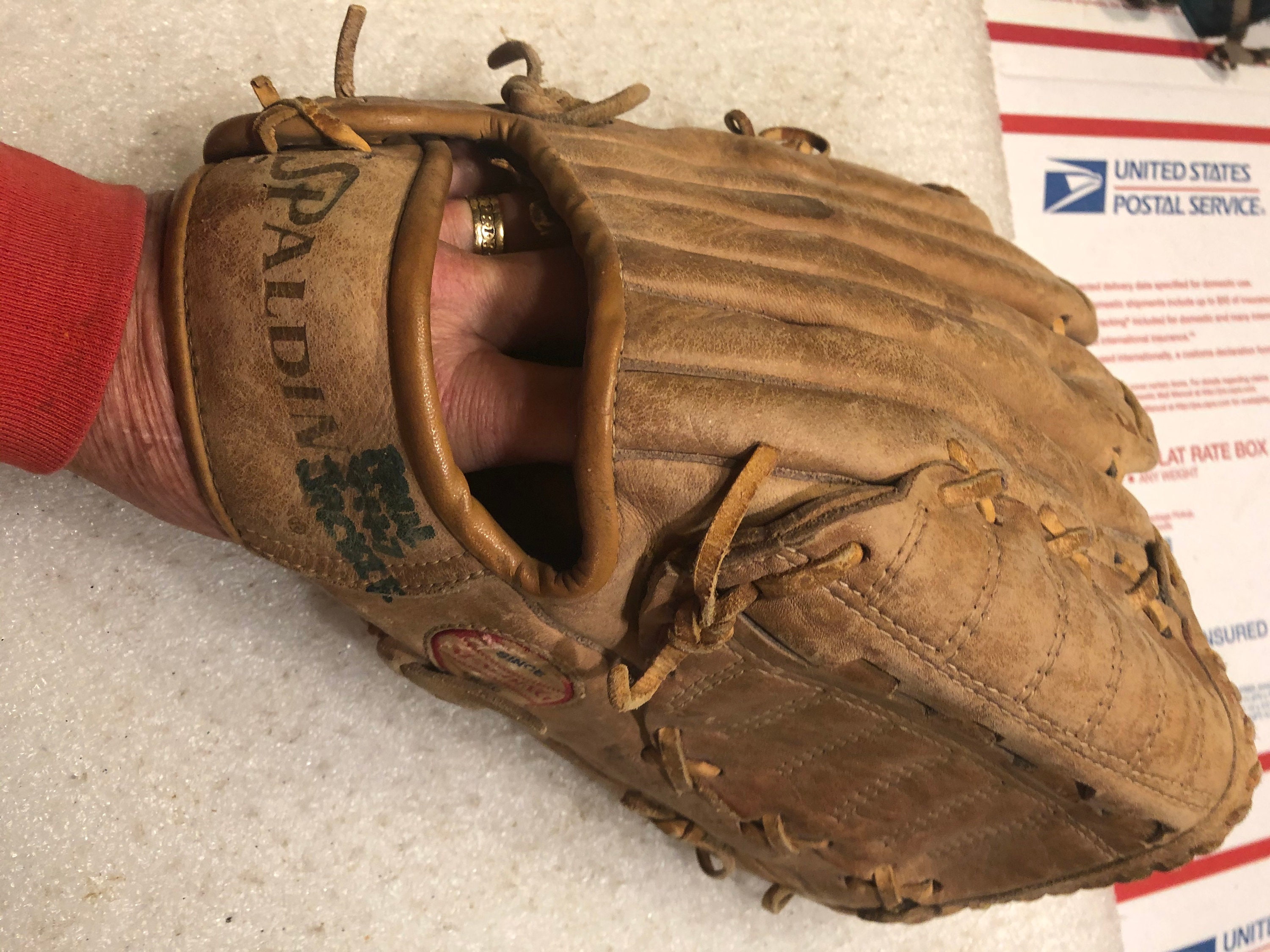 Spalding Vintage Baseball Glove 425115 in Very Good Etsy
