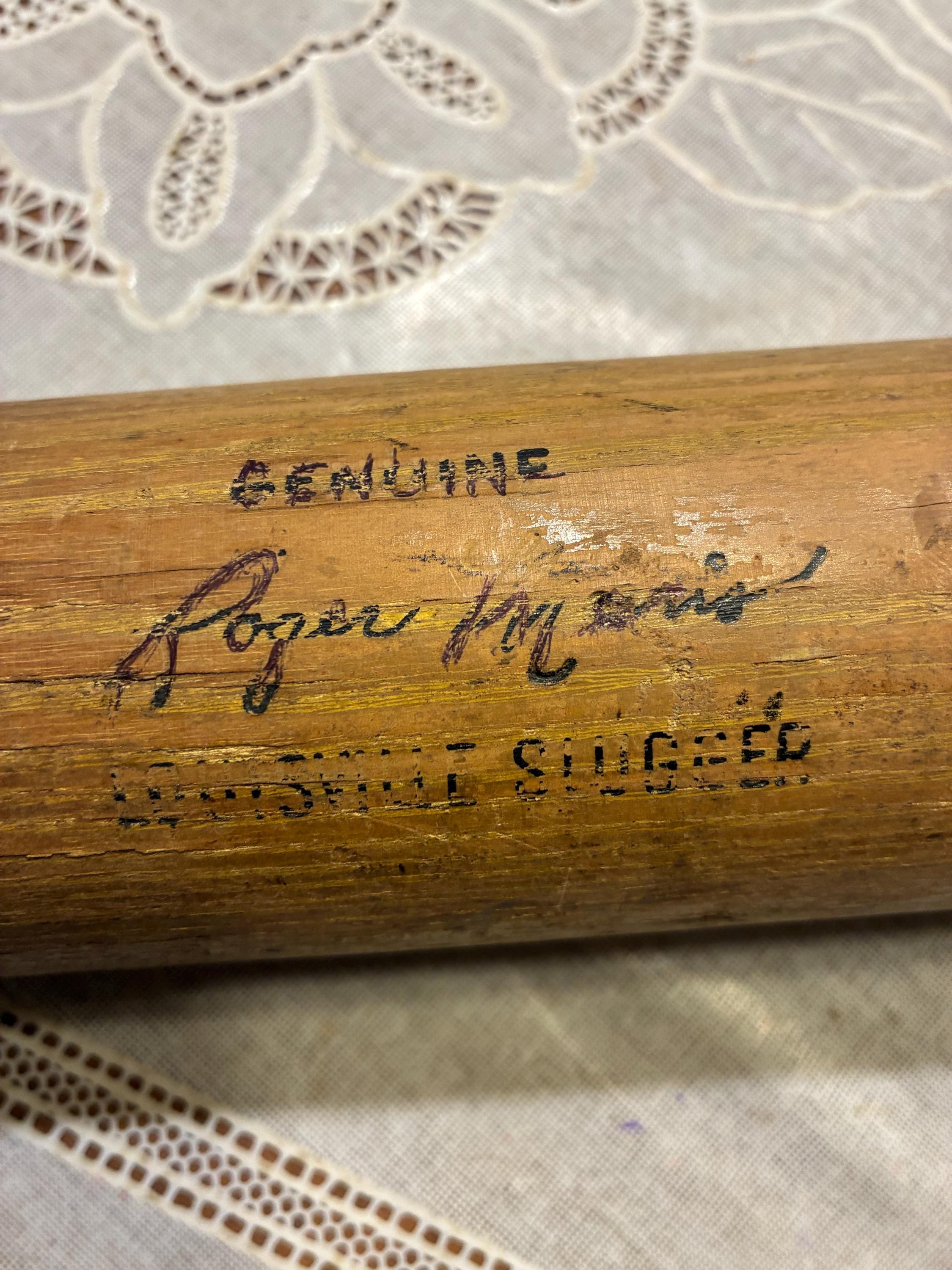 Batte De Baseball Vintage Louisville Slugger Modèle 125 W - Bois - Collection