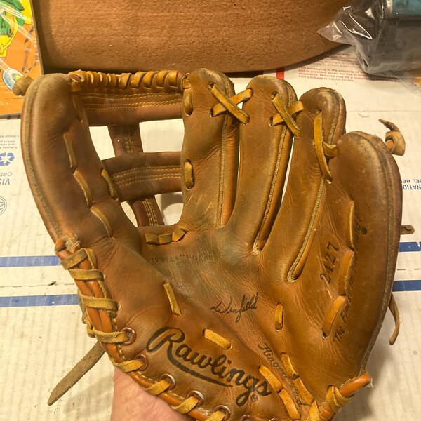 Vintage Rawlings Baseball Gloves Etsy
