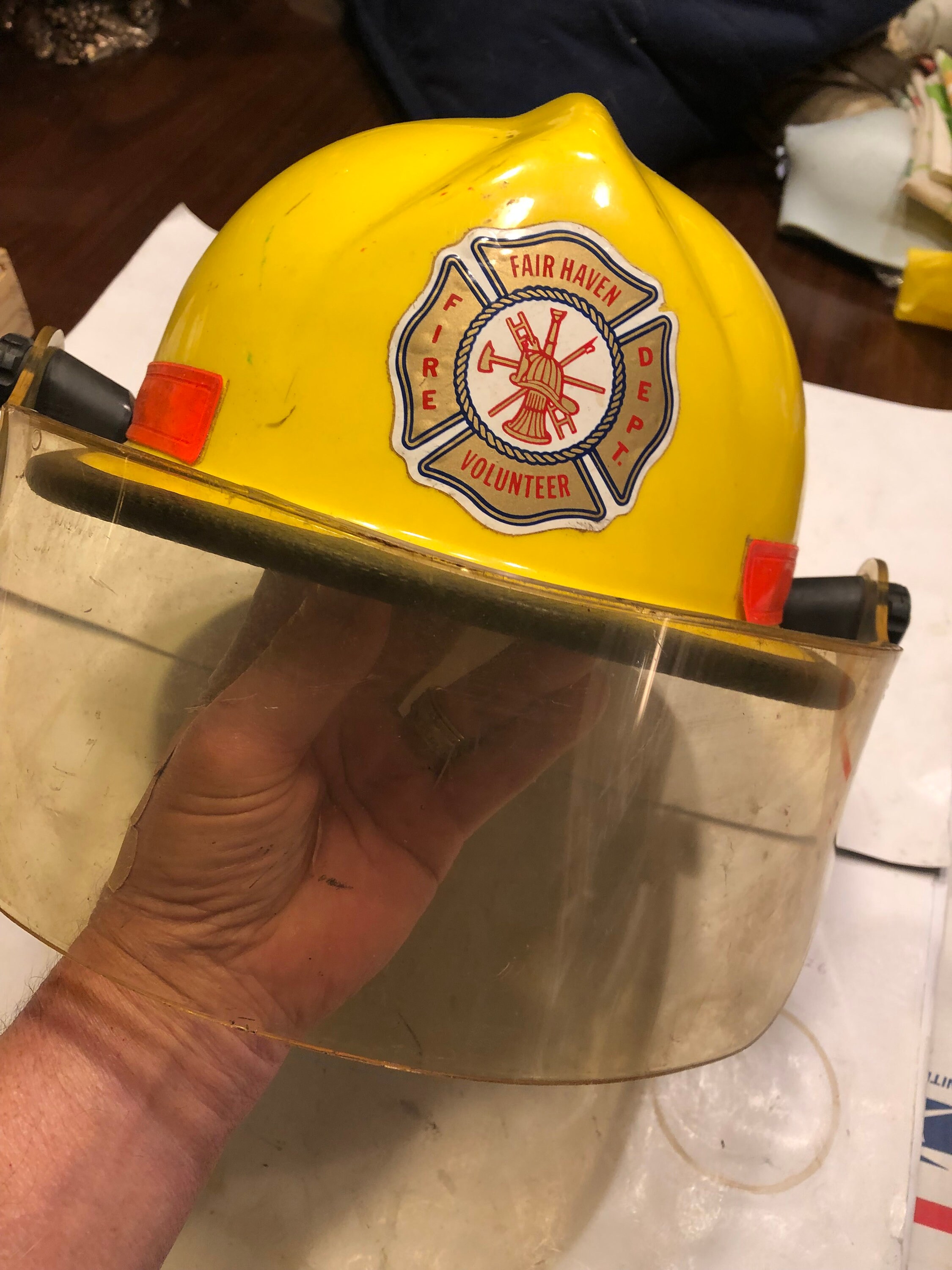 Cairns & Brothers Firefighting Helmet c.1950's Accessoires Hoeden & petten Helmen 