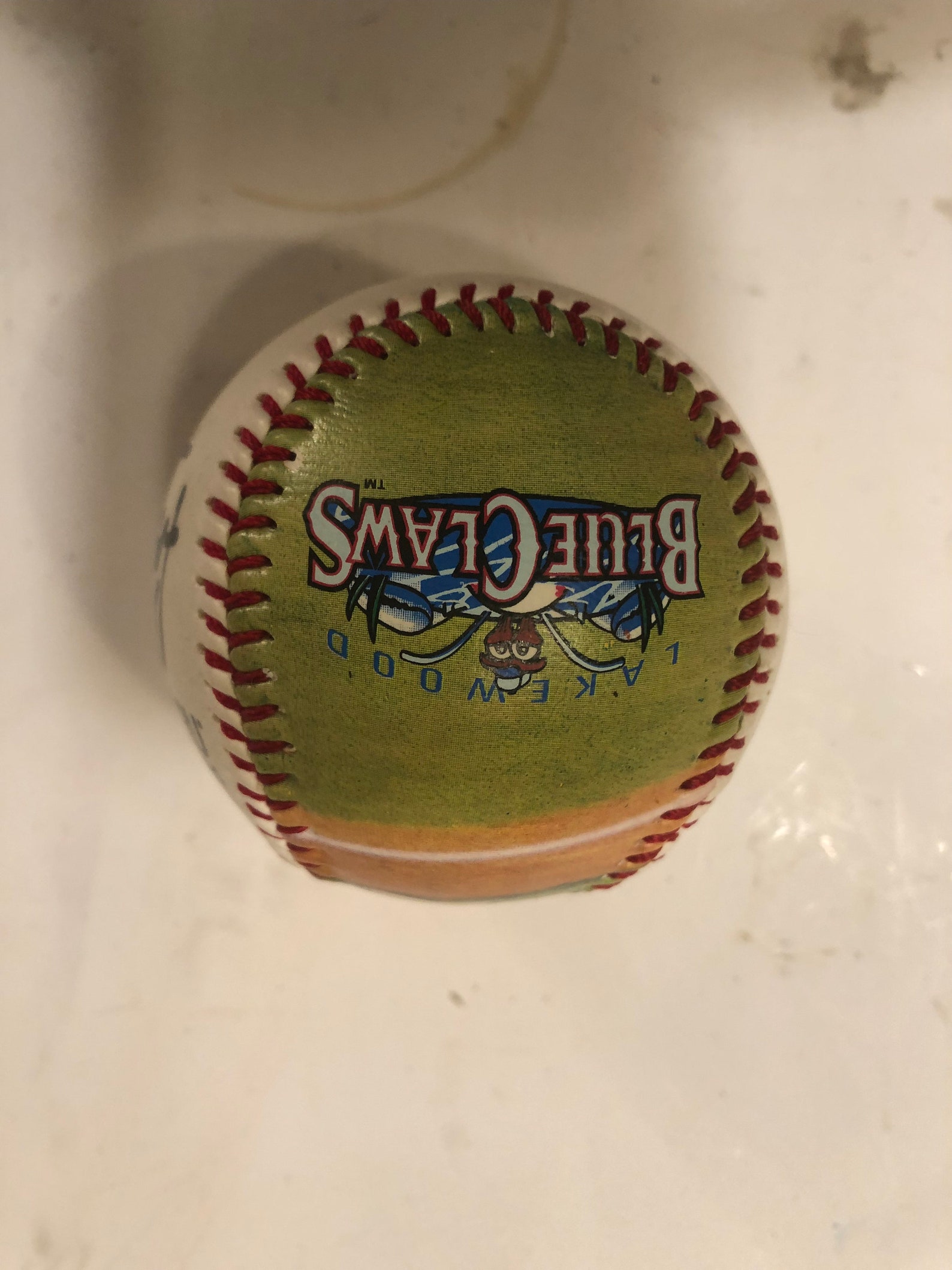 LAKEWOOD BLUE CLAWS Souvenir Baseball in Excellent Condition Etsy